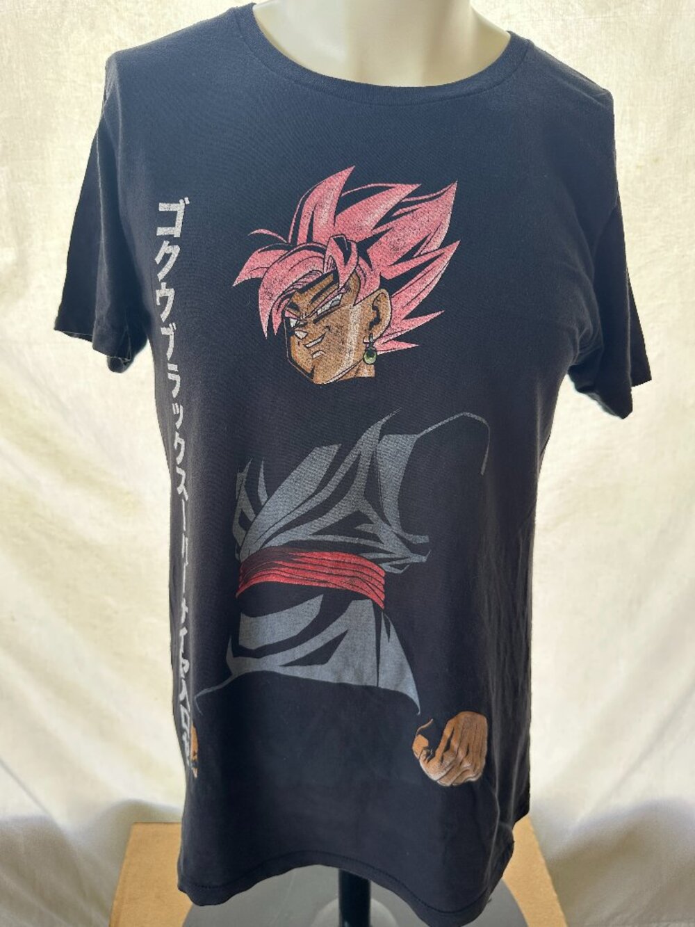 Dragon Ball Super Son Goku Vegeta Gohan Trunks Men's Black T Shirt Medium